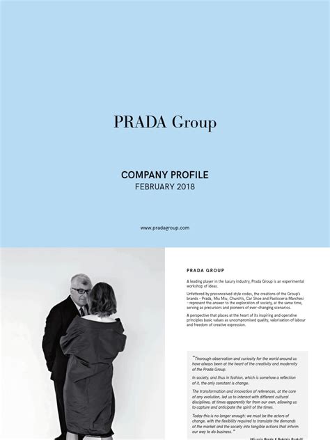 company profile prada 2012